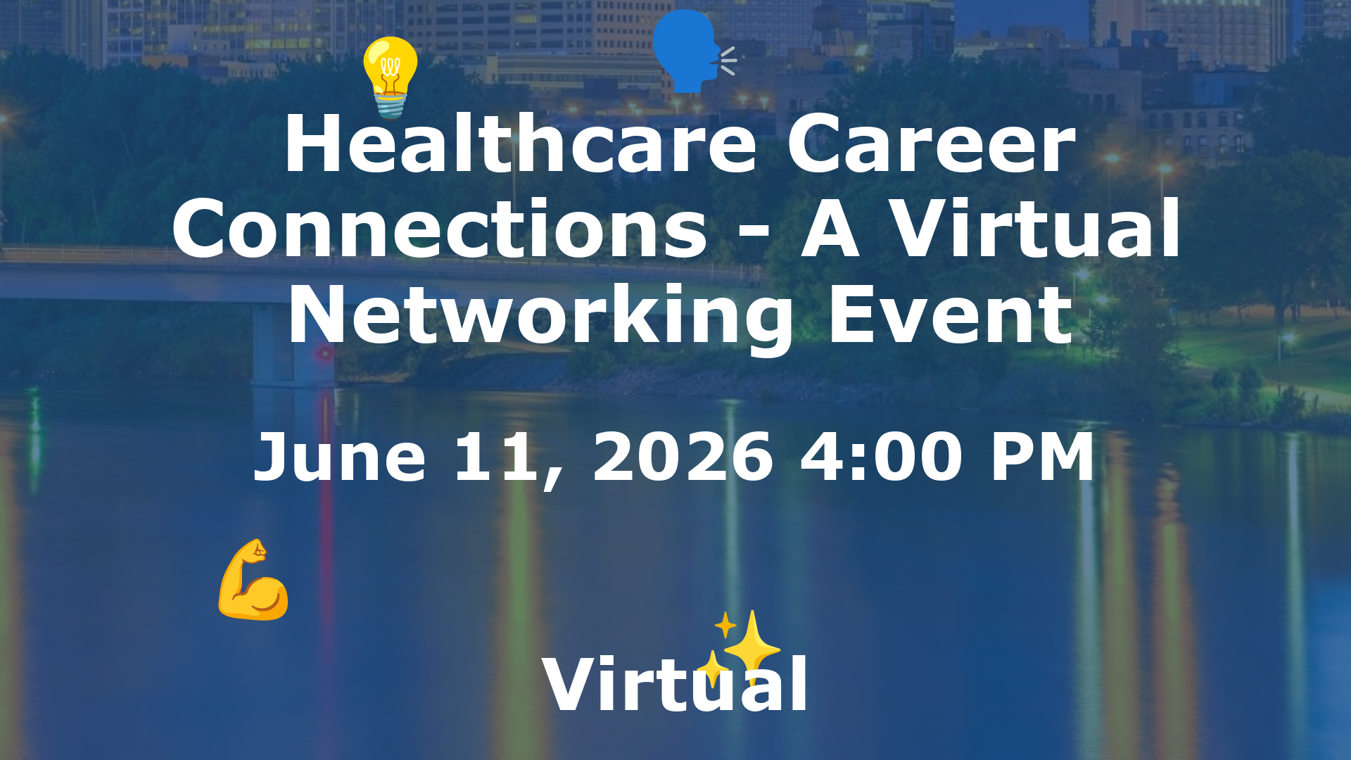 Healthcare Career Connections - A Virtual Networking Event event image